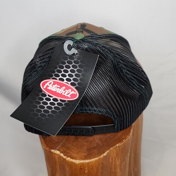 Peterbilt Richardson Original 112 Trucker Hat Camo Adjustable Hat - Picture 3 of 3